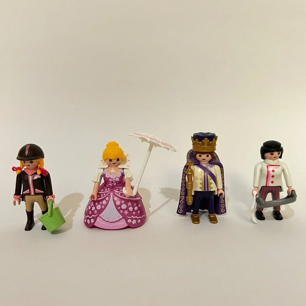 Lot of 4 Playmobil Figures